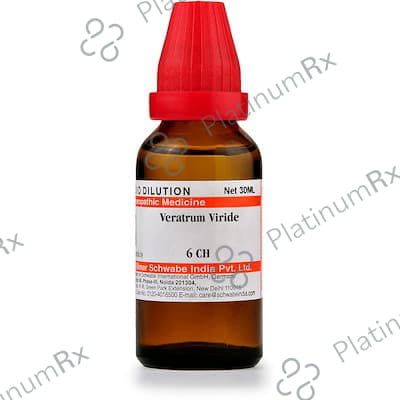 Dr Willmar Schwabe India Veratrum Viride Dilution 6 CH