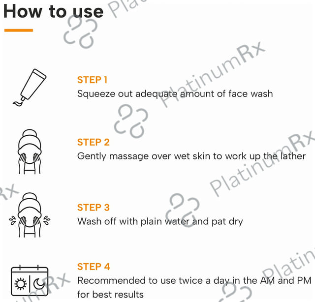 Dermatouch Vitamin C 3% Face Wash 70gm