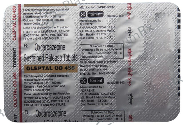 Oleptal OD SR 450mg Tablet 10s