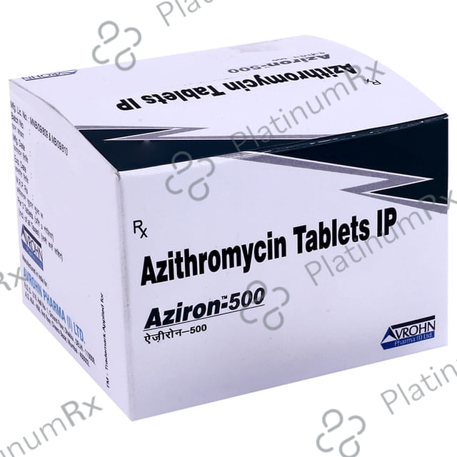 Aziron 500 Tablet 3 tablets