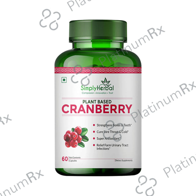 Simply Herbal Cranberry Capsule