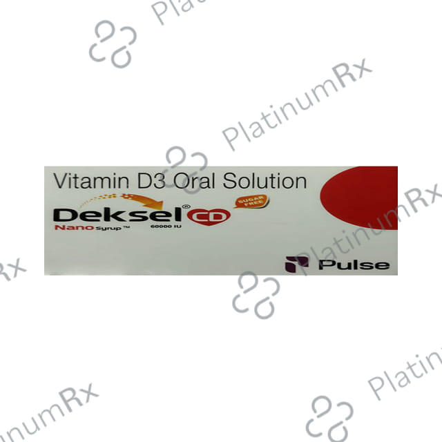 Deksel CD Nano 60000IU Sugar Free Oral Solution 5ml