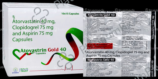 Atovastrin Gold 75/40/75mg Capsule 10s