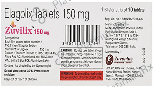 Zuvilix 150mg Tablet 10s