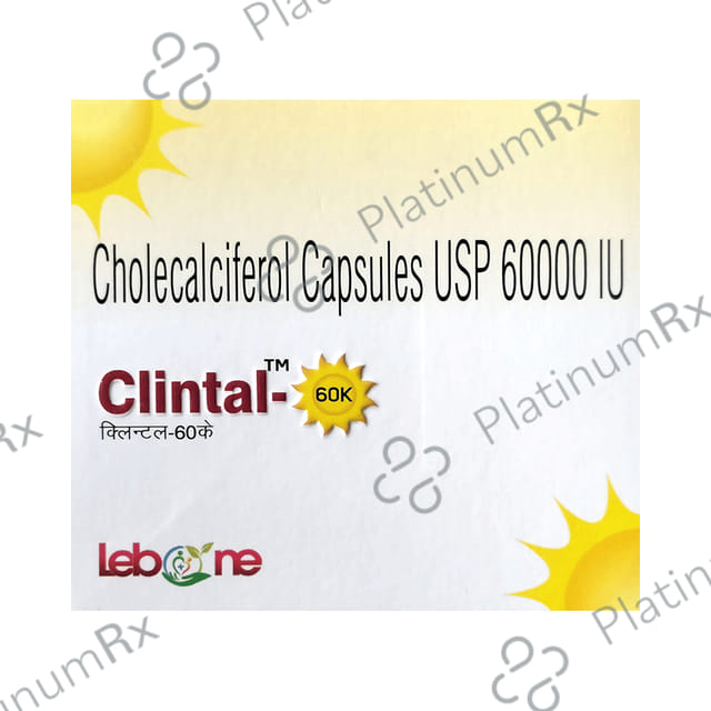 Clintal 60K Soft Gelatin Capsule