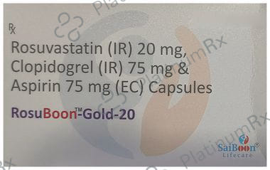 Rosuboon-Gold 20 Capsule