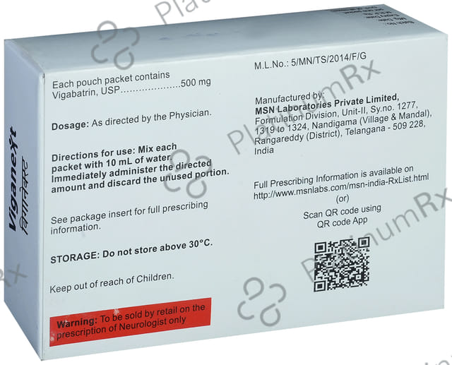 Viganext 500mg Powder For Oral Solution 1s
