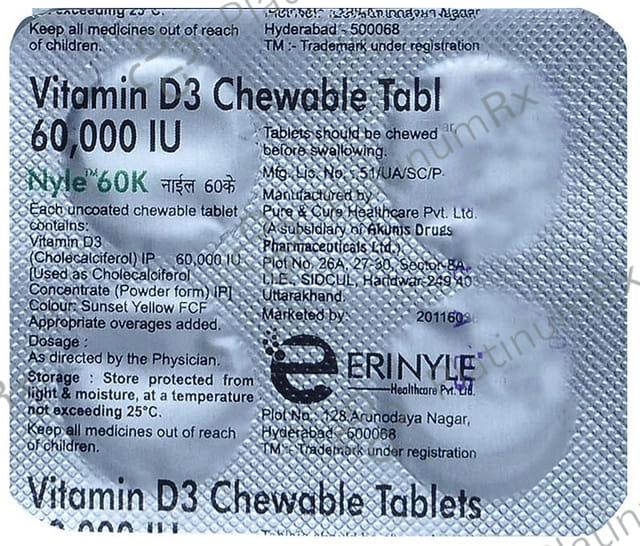 Nyle 60K Tablet 4s