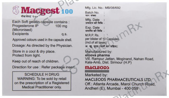Macgest 100 Capsule