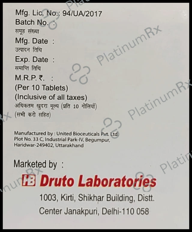 Tenbex M 500mg/20mg Tablet