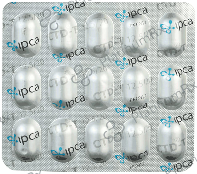CTD T 12.5/20mg Tablet 15s