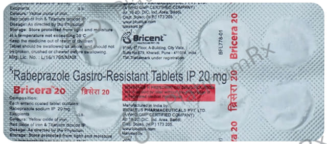 Bricera 20mg Tablet