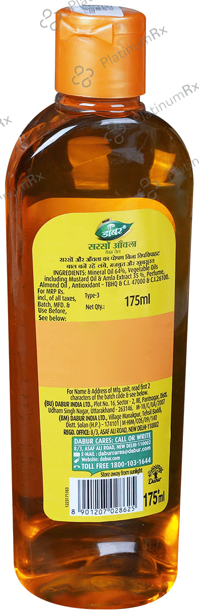 Dabur Sarson Amla Kesh Tel - Supports Hair Health