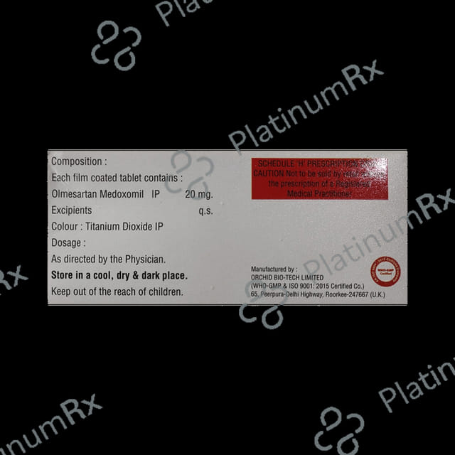 Olmecure 20 Tablet 10 Tablet Bi-Cure Remedies