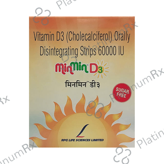 Minmin D3 Sugar Free Tablet 4s
