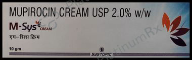 M Sys 2% Cream 10gm