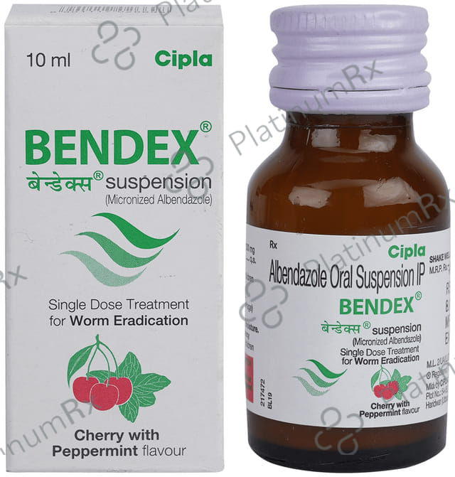 Bendex 200mg Suspension 10ml