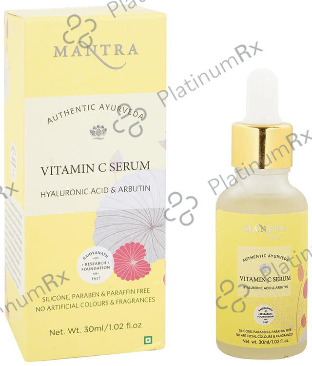Mantra Vitamin C Serum Hyaluronic Acid & Arbutin