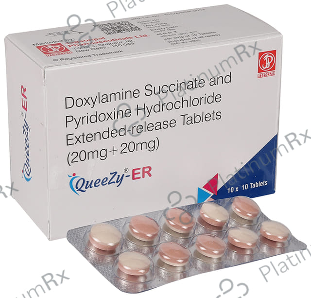 Queezy ER 20/20mg Tablet 10s
