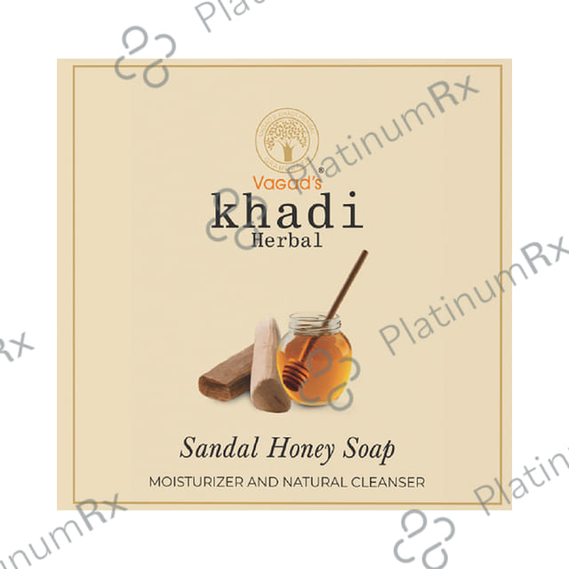 Vagad's Khadi Herbal Sandal Honey Soap 100gm