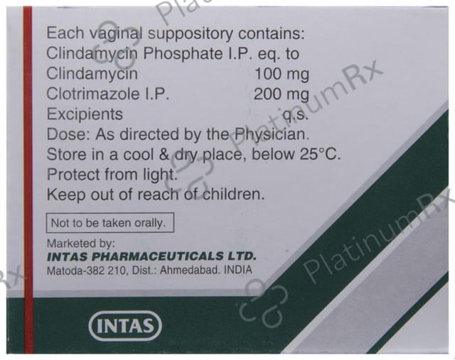 Clintas CL Vaginal Suppository