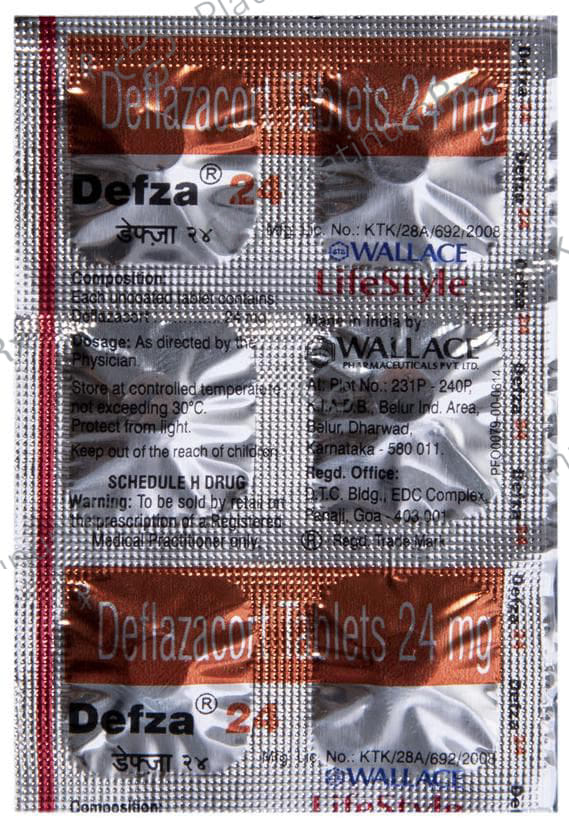 Defza 24mg Tablet 6s
