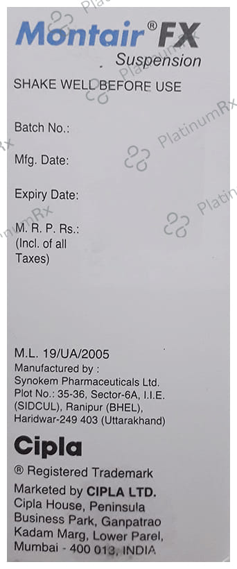 Montair FX Suspension 60ml