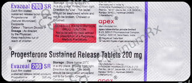 Evazeal 200mg SR Tablet 10s