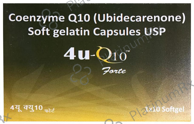 4U Q10 Forte 300mg Capsule 10s
