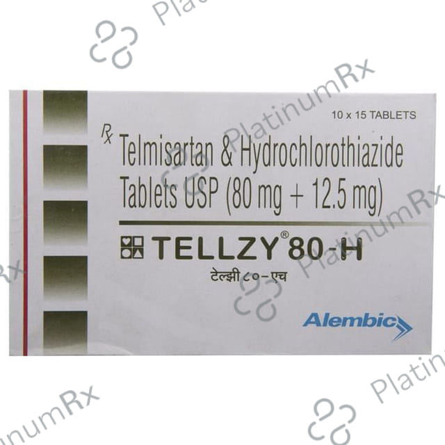 Tellzy 80 H 12.5/80mg Tablet 15s
