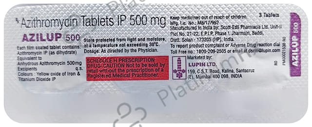 Azilup 500mg Tablet 3s