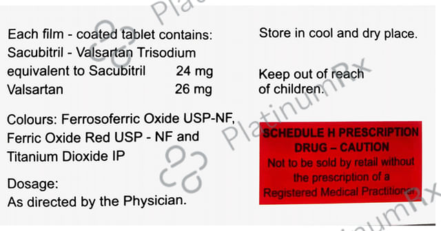 Sacuhart 24mg/26mg Tablet