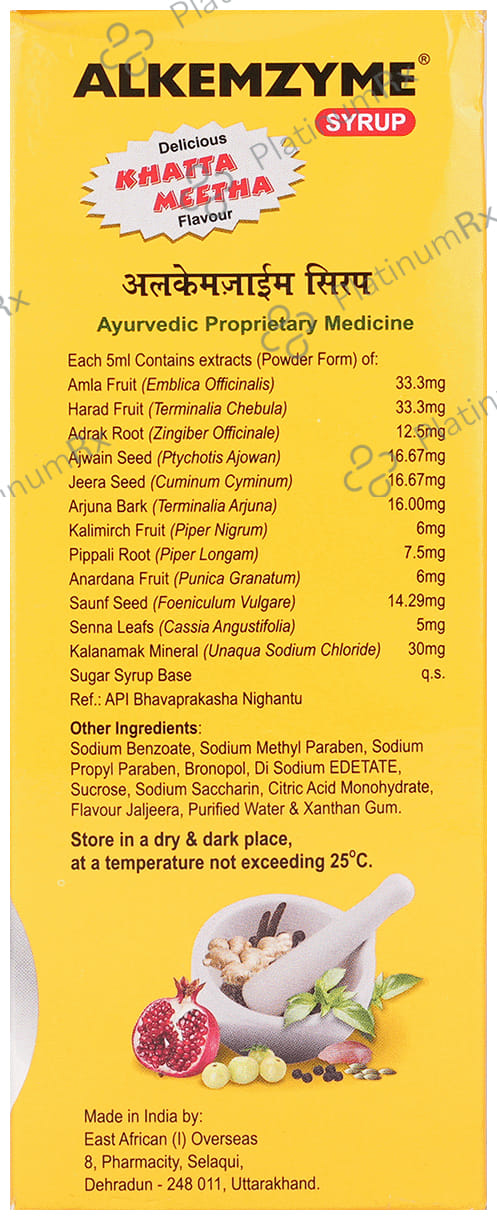 Alkemzyme Syrup 200ml