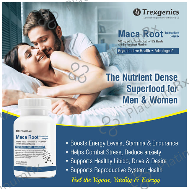 Trexgenics Maca Root Veg Capsule