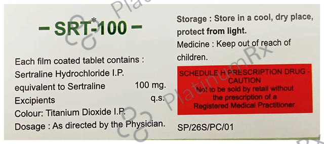 S R T 100mg Tablet