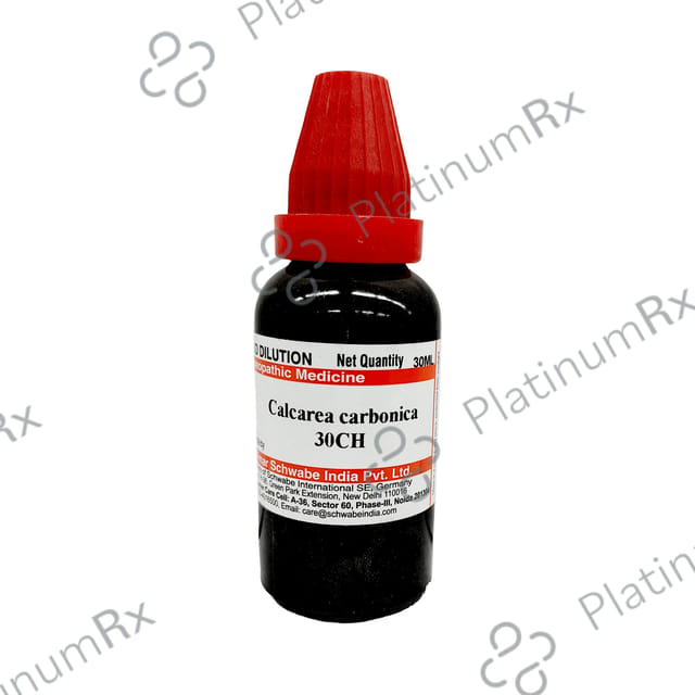 Dr Willmar Schwabe India Calcarea Carbonica Dilution 30 CH