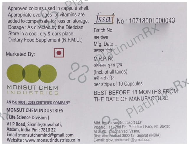 M Antoxy 4G Softgel Capsule 10s