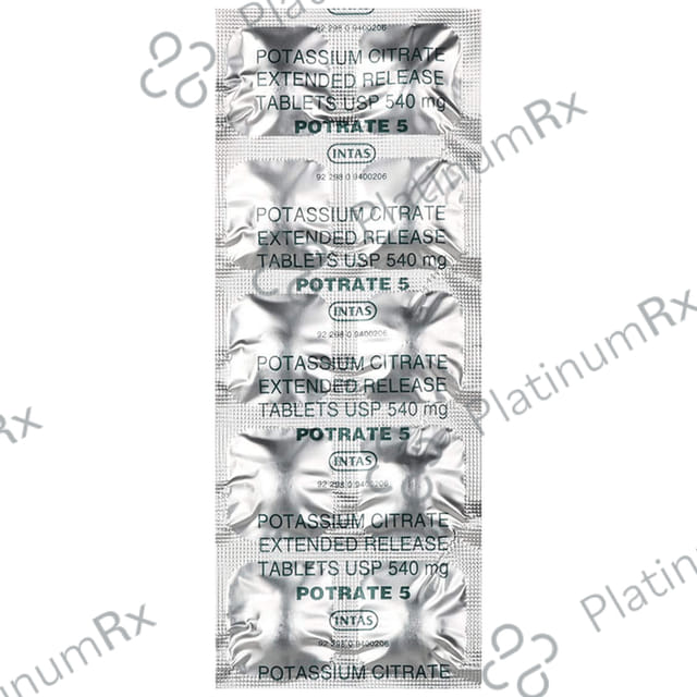 Potrate 540mg Tablet ER 10s