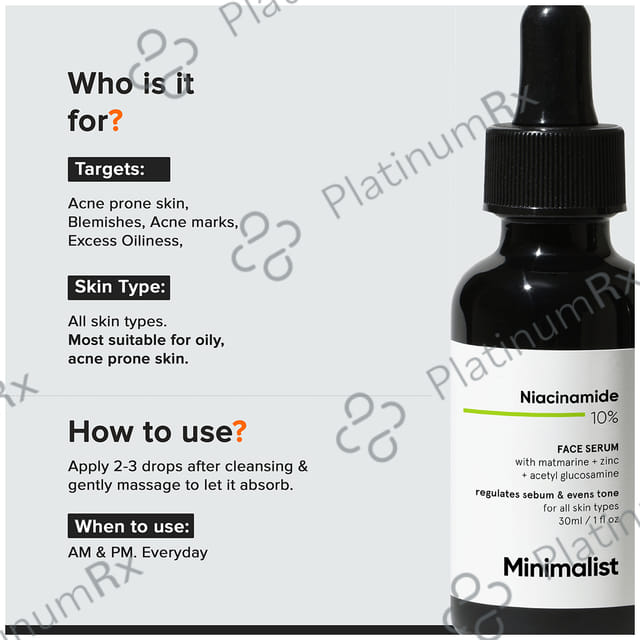 Minimalist 10% Niacinamide Face Serum 30ml