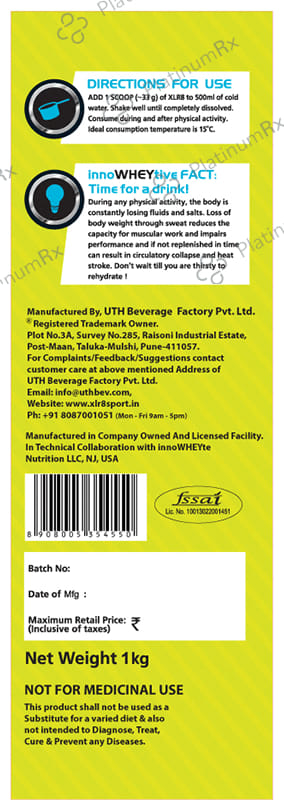 Isotonic Re-Hydration Formula Lemon Ice Tea