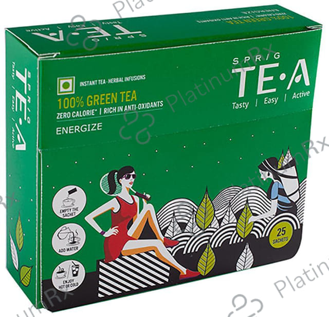 Sprig 100% Green Tea Sachet 25s