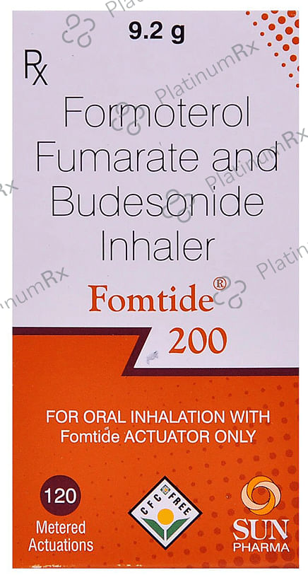 Fomtide 200/6mcg Inhaler 120MDI