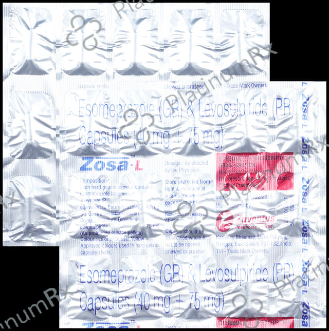 Zosa L 40/75mg Capsule PR 15s