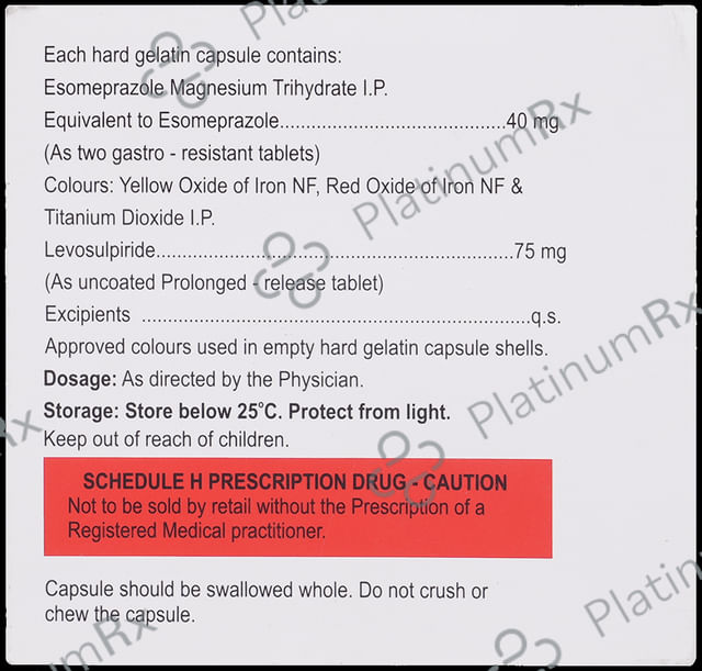 Ocid L 40/75mg Capsule PR 10s