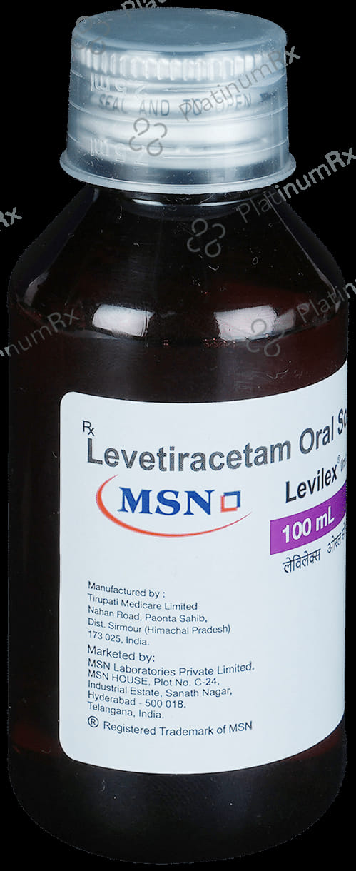 Levilex 500mg Oral Solution 100ml (MSN Laboratories Ltd.)