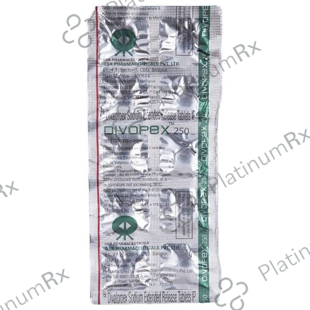 Divopex 250mg Tablet ER 10s
