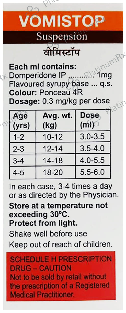 Vomistop 1mg/ml Suspension