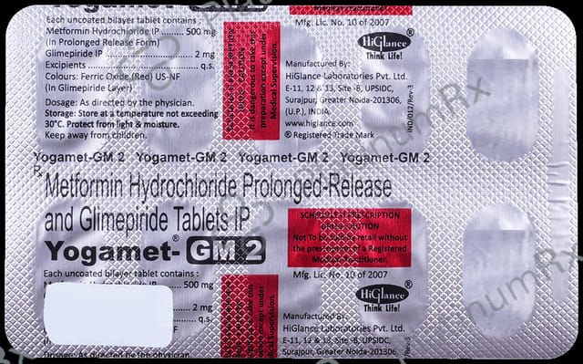 Yogamet-GM 2 Tablet PR