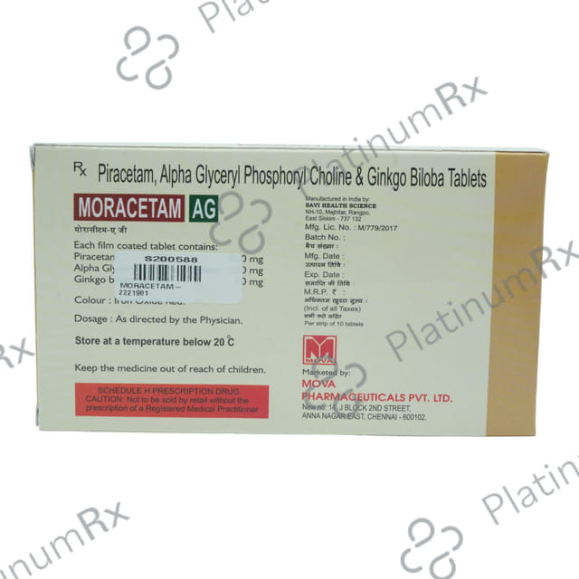 Moracetam AG Tablet
