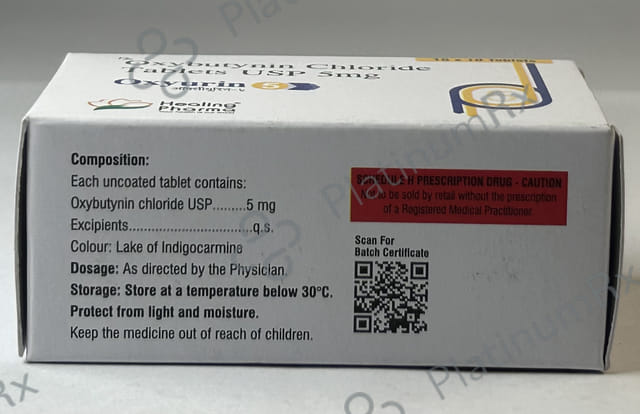 Oxyurin 5mg Tablet 10s